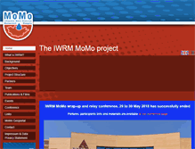 Tablet Screenshot of iwrm-momo.de